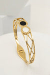 DUAL CIRCLE BANLE - 18K GOLD PLATED