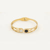 DUAL CIRCLE BANLE - 18K GOLD PLATED